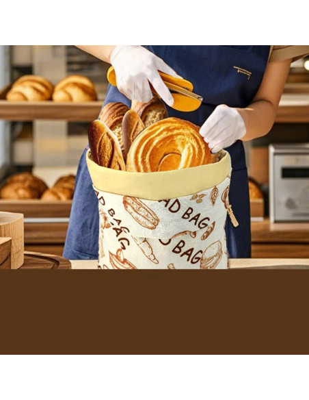 Bolsa de Pan de Cera de Abeja EdenEcho XL 33x43cm Ecológica