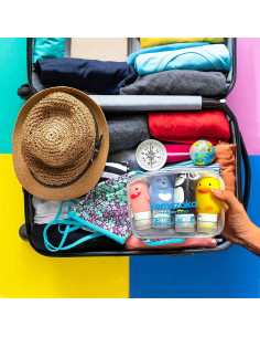 Conjunto de Botellas de Silicona Reutilizables Kemozaka 4 Piezas 2