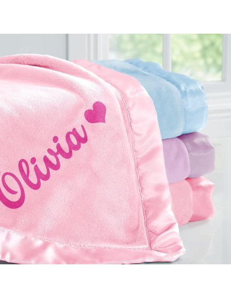 Manta Personalizada Yofair 91x91 cm para Bebés con Nombre Manta Personalizada Yofair 91x91 cm para Bebés con Nombre