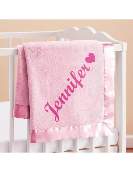 Manta Personalizada Yofair 91x91 cm para Bebés con Nombre Manta Personalizada Yofair 91x91 cm para Bebés con Nombre