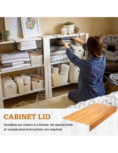 Cubiertas de Estante de Alambre Hoolerry 5 Pcs PVC 24x30.5cm