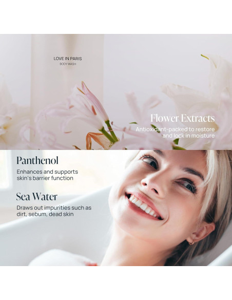 Gel de Ducha Espumoso VOYAGER 300ml Rosa Hidratante