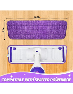 Almohadillas de Microfibra Reutilizables LYASILGC - Paquete de 4 2