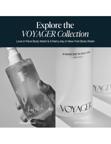 Gel de Ducha Espumoso VOYAGER 300ml Rosa Hidratante