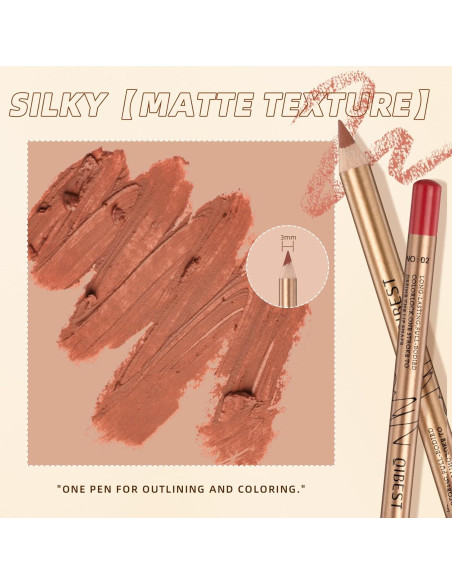 Set de Lápices de Labios Mate Dulele - 12 Colores Cremosos