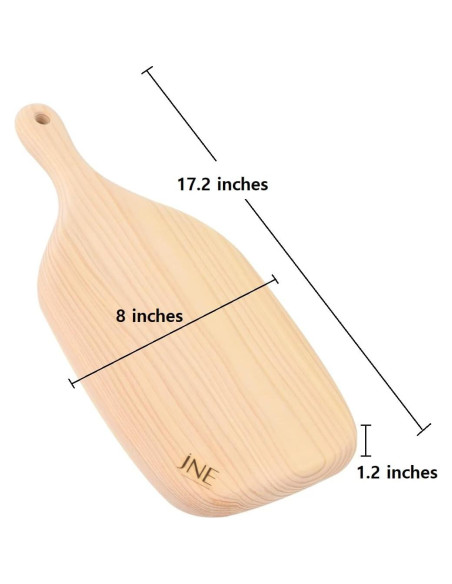 Tabla de Cortar Reversible de Madera Hinoki jNE 43.7x20.3 cm
