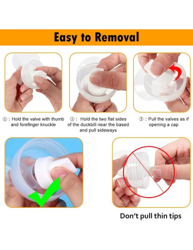 Kit de Repuestos para Bomba de Pecho Spectra S1/S2/9 Plus - 10 Piezas