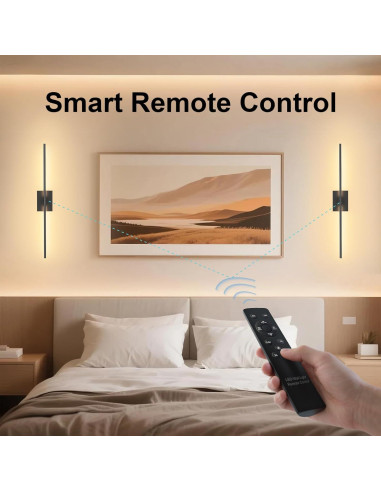 Aplique de Pared Inalámbrico HX HECLX 76.2cm Recargable