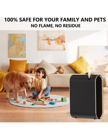 Difusor de Aromas SWUVUXO Negro 350ml Control App