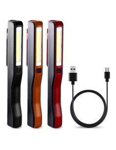 Luz de Trabajo LED COB Recargable Regalo de Lily - 800 Lúmenes