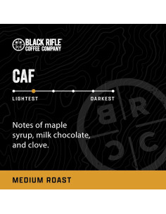Cápsulas de Café Black Rifle Coffee Company CAF Tostado Medio 12 Unidades 2