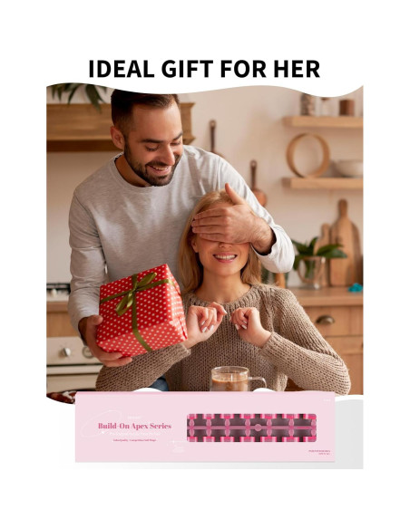 Uñas Postizas para Dedos de los Pies EBANKU 150 Pcs Tips Franceses