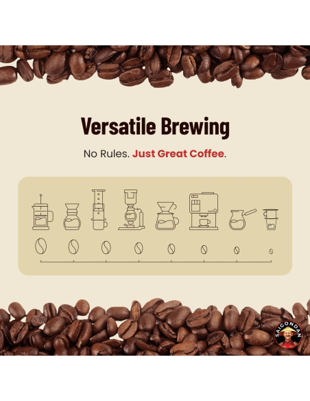 Café en Grano Saigondan Aventura 340g - 100% Robusta Vietnamita