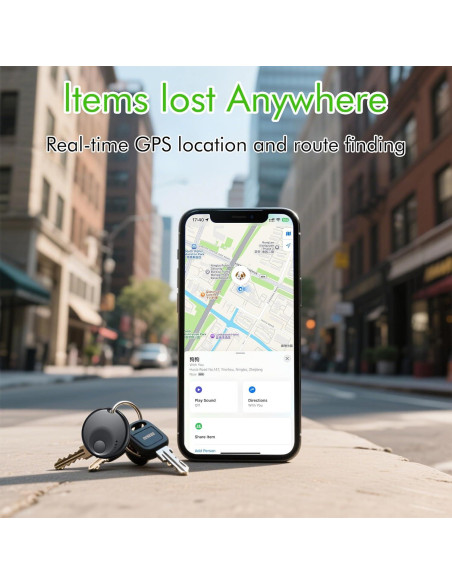Etiquetas Bluetooth Inteligentes Genérico - Paquete de 2 - Localizador de Claves y Equipaje