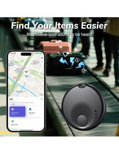 Etiquetas Bluetooth Inteligentes Genérico - Paquete de 2 - Localizador de Claves y Equipaje