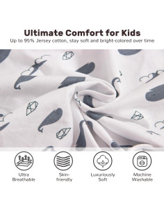 Manta de Envolver para Bebé Little Tots 2 Piezas Algodón 2