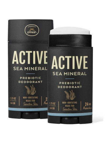 Desodorante Natural Honestly pHresh para Hombres 70.87 g - Libre de Aluminio y Bicarbonato