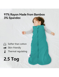 Saco de Sueño Domiamia 0-6 Meses Rayón Bambú 2.5 Tog 2