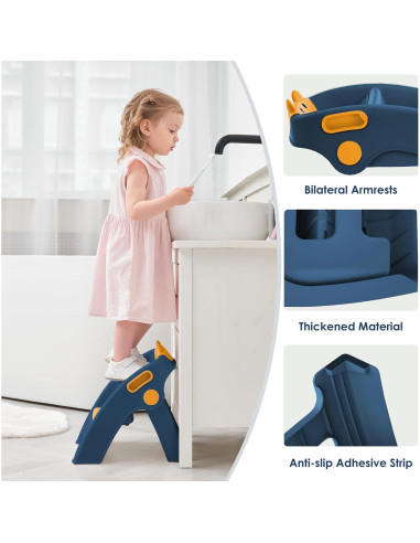 Escalera Plegable para Niños Joyingbaby 2 Pasos Antideslizante