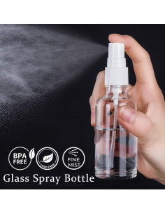 Set de 3 Botellas de Spray de Vidrio 2oz Hydior para Aceites 2