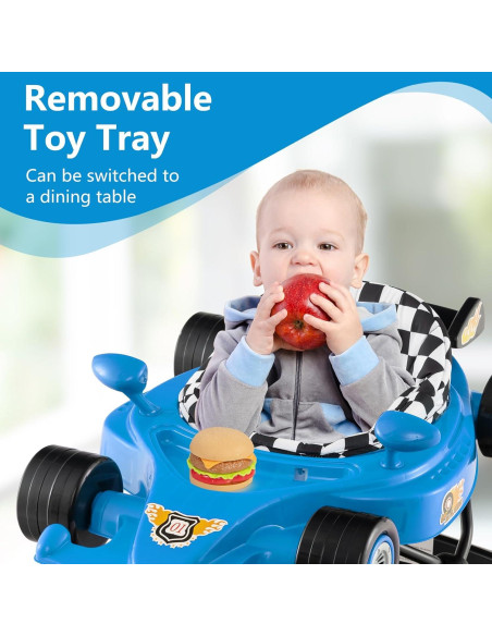 Caminador Plegable INFANS 3 en 1 para Bebés Azul