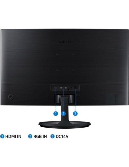 Monitor Curvo LED Samsung CF390 24" FHD 60Hz 4ms Negro
