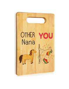 Tabla de Cortar de Bambú SPBL&L 29.5x19.3 cm Decorativa