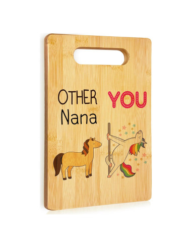 Tabla de Cortar de Bambú SPBL&L 29.5x19.3 cm Decorativa