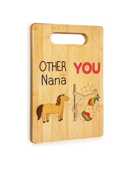 Tabla de Cortar de Bambú SPBL&L 29.5x19.3 cm Decorativa