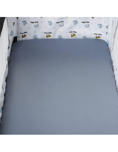 Juego de Sábanas para Cuna Tontukatu 3 Piezas Microfibra