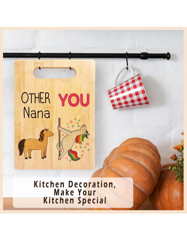 Tabla de Cortar de Bambú SPBL&L 29.5x19.3 cm Decorativa