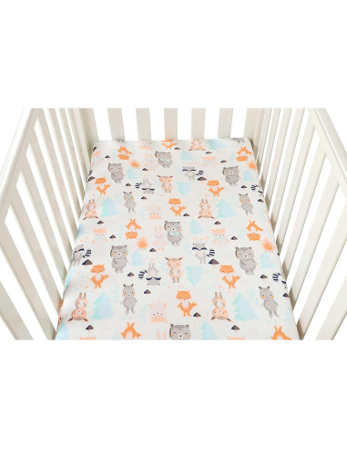 Juego de Sábanas para Cuna Tontukatu 3 Piezas Microfibra