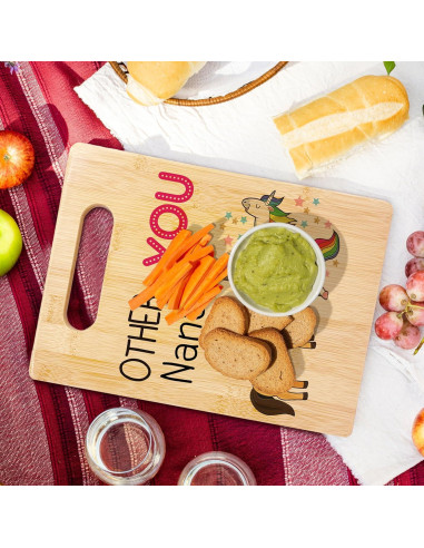 Tabla de Cortar de Bambú SPBL&L 29.5x19.3 cm Decorativa