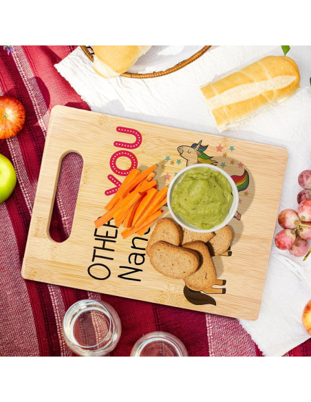 Tabla de Cortar de Bambú SPBL&L 29.5x19.3 cm Decorativa