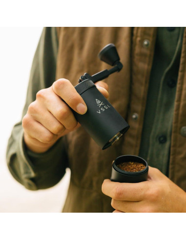 Molinillo de Café Manual VSSL Java 20g Acero Inoxidable Negro