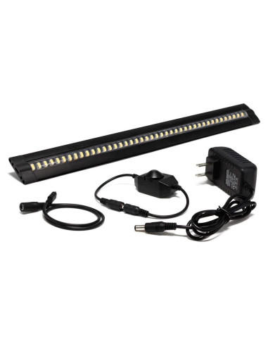 Iluminación LED bajo gabinete 33 cm 12V 5W regulable cálido