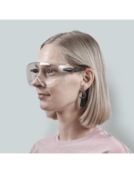 Gafas de seguridad SAFEYEAR con lente antiempañante