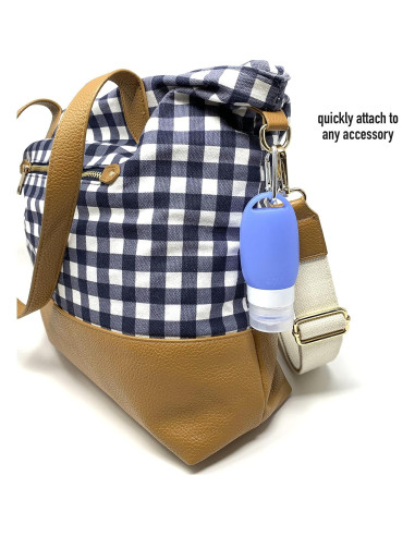 Juego de Botellas de Viaje Silicona Cruise On 4 Piezas 59ml 41ml