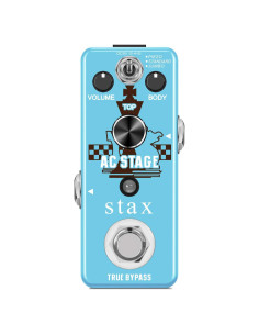 Pedal Simulador Acústico Stax AC Stage 3 Modos True Bypass
