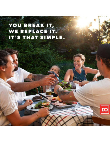 Juego de Espátulas de Silicona DI ORO - 3 Piezas - Resistente al Calor