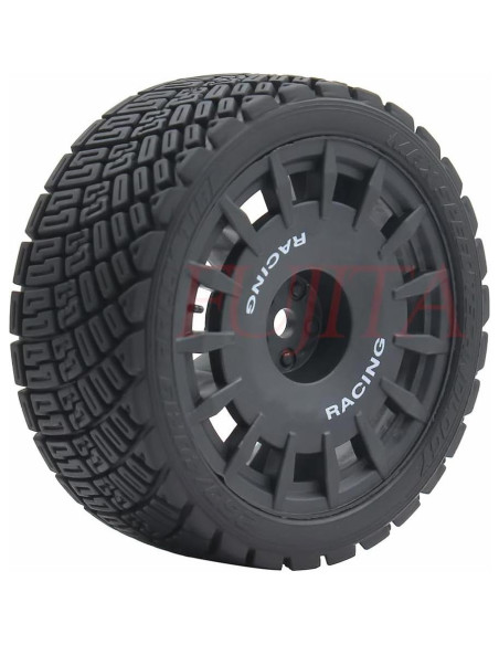 Llantas y Neumáticos RC 1:8 Fujita 100mm Hex 17mm Negro