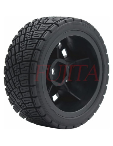Llantas y Neumáticos RC 1:8 Fujita 100mm Hex 17mm Negro