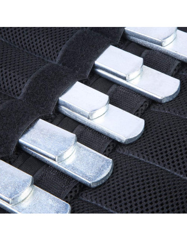 Placas de Acero Ajustables StepOK para Chaleco con Peso - 8 Pcs