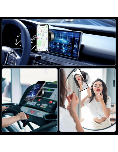 Soporte Magnético para Teléfono de Coche Muuto 360MAG 15W