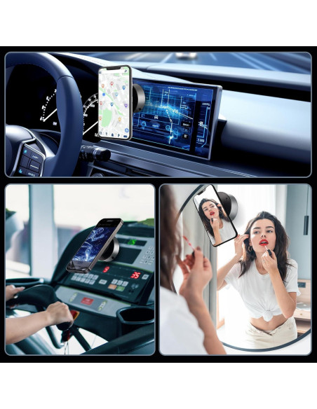 Soporte Magnético para Teléfono de Coche Muuto 360MAG 15W