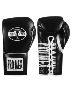 Guantes de Boxeo Title Boxing Pro Mex 14 oz Cuero Negro