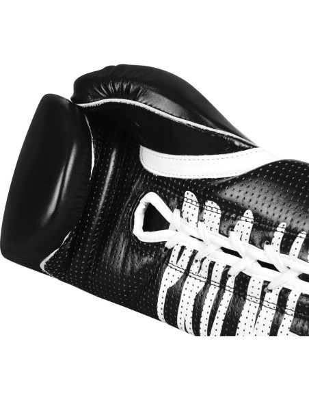 Guantes de Boxeo Title Boxing Pro Mex 14 oz Cuero Negro