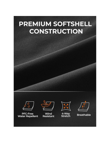 Chaleco Térmico Hombre ORORO X-Large Negro USB-C Calentado