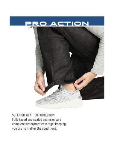 Pantalón de Lluvia Impermeable Frogg Toggs Mujer XX-Large Negro