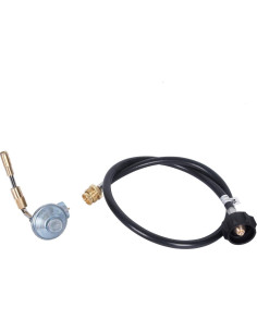 Adaptador de Manguera de Propano GasSaf 3 Pies con Regulador 2